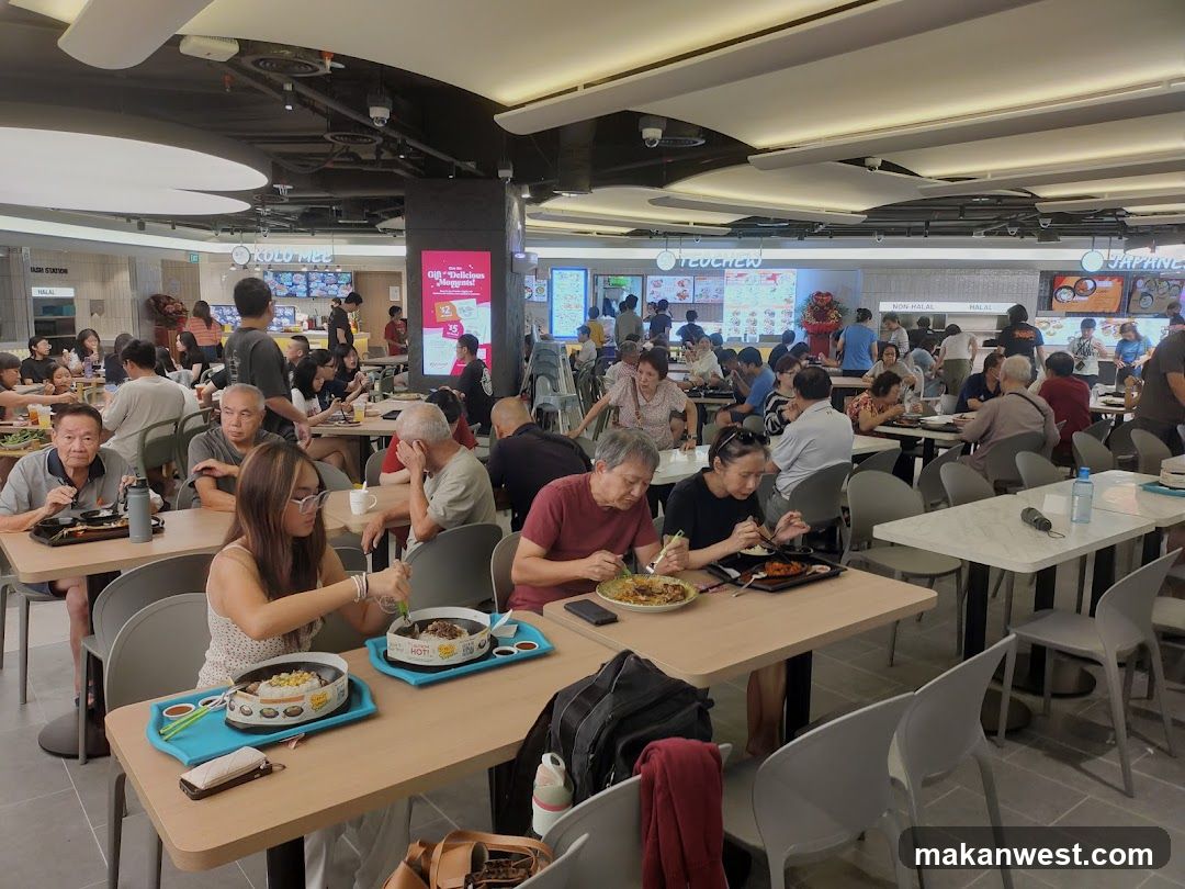 Busy Food Court