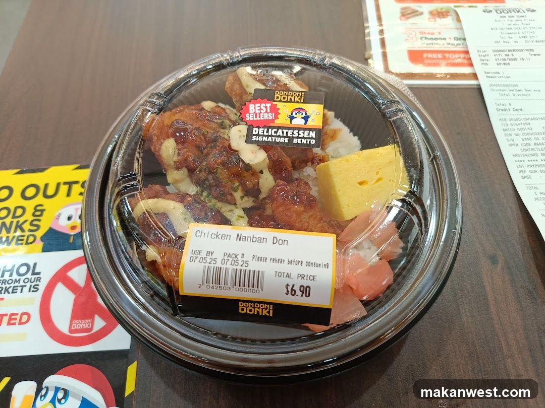 Chicken Nanban Don Bento