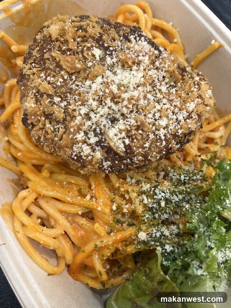 Spaghetti with Cutlet