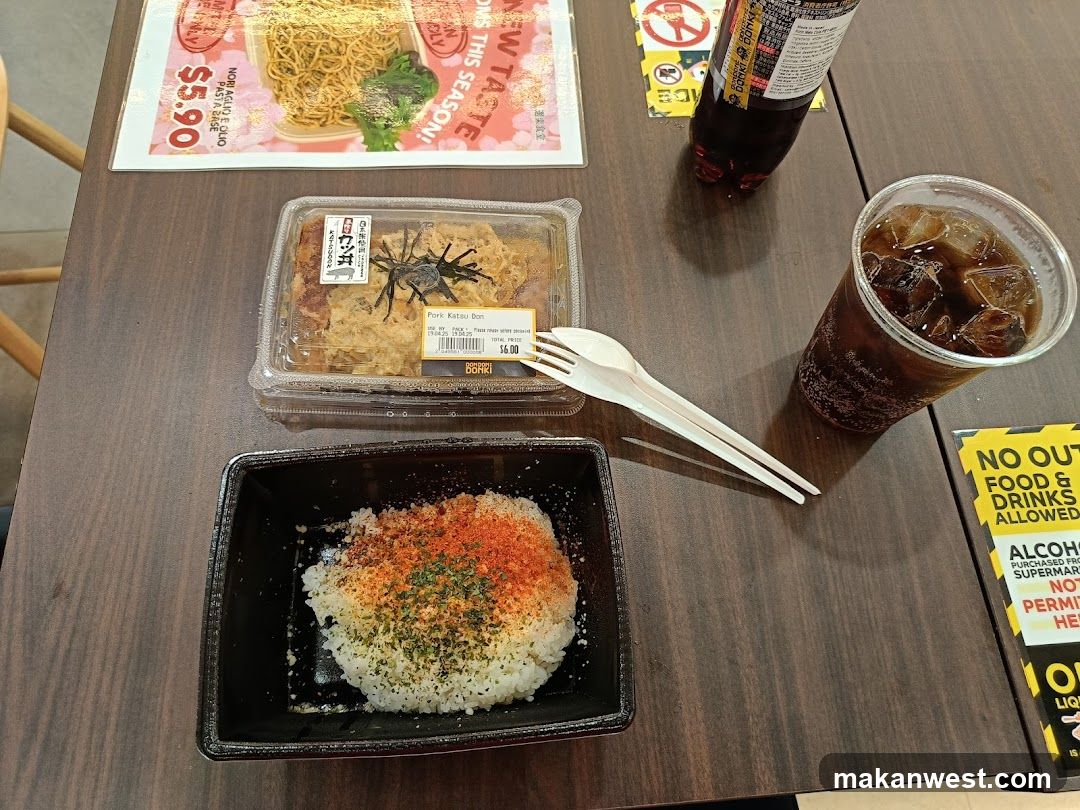 Meal with Pork Katsu Don