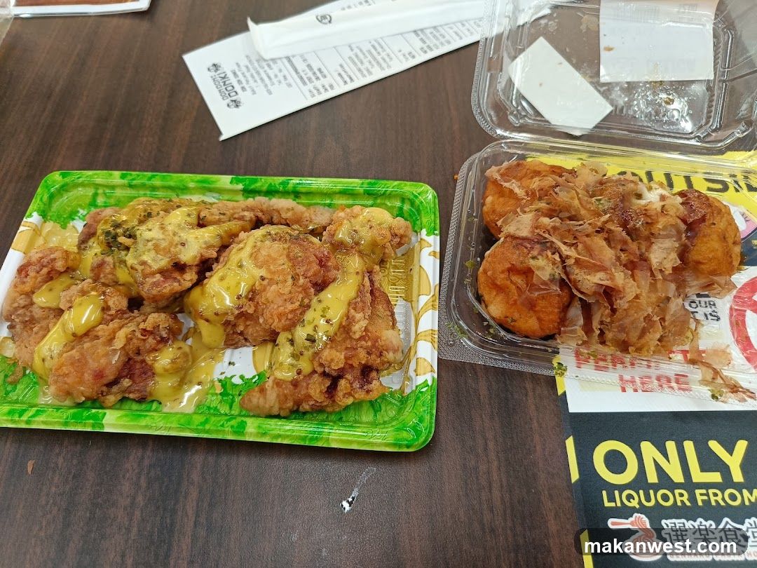 Fried Chicken and Takoyaki