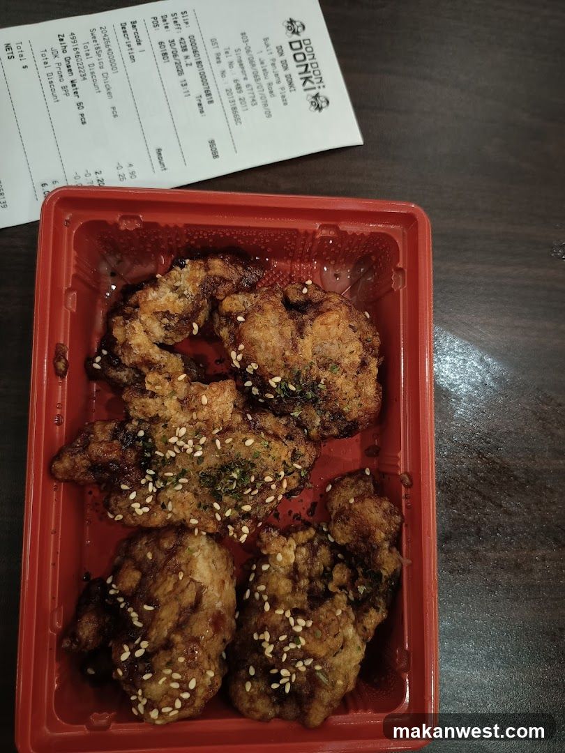 Fried Chicken with Sesame Seeds