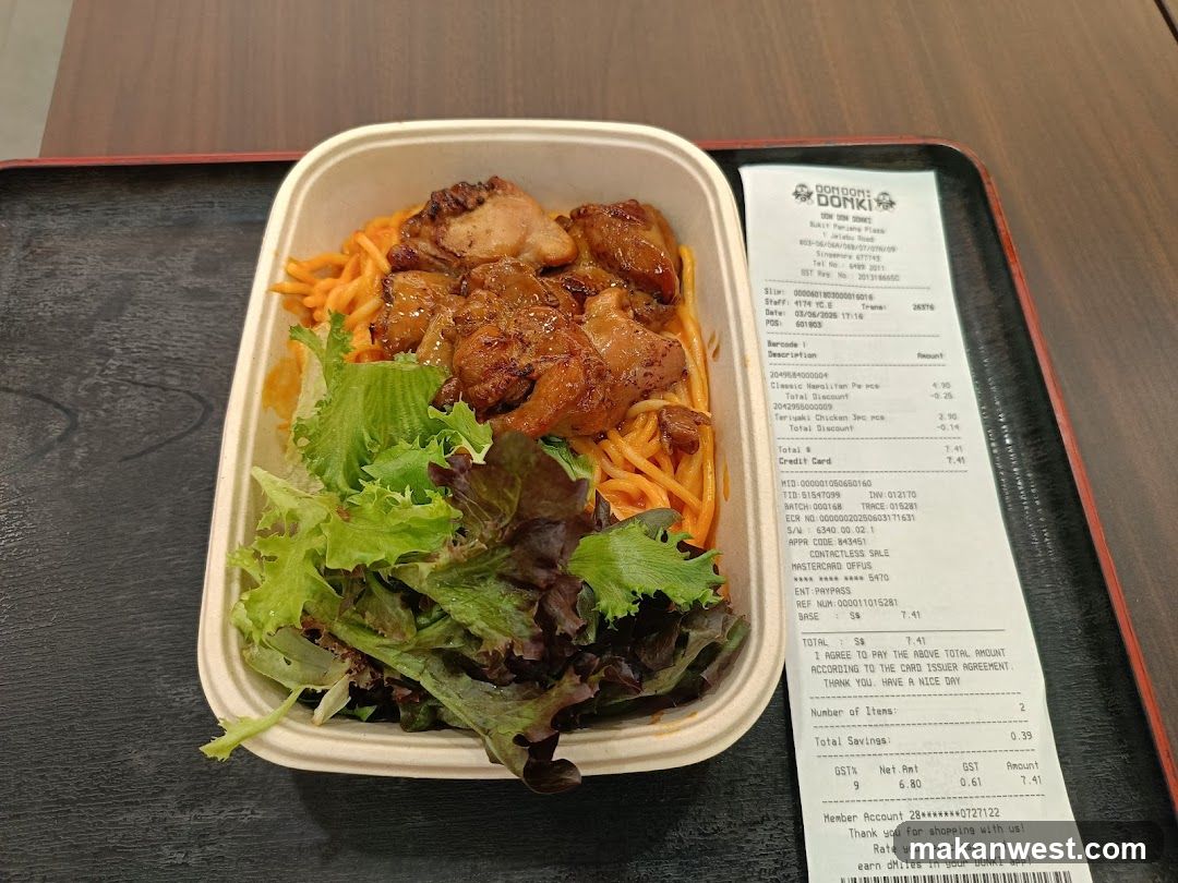 Food and Receipt