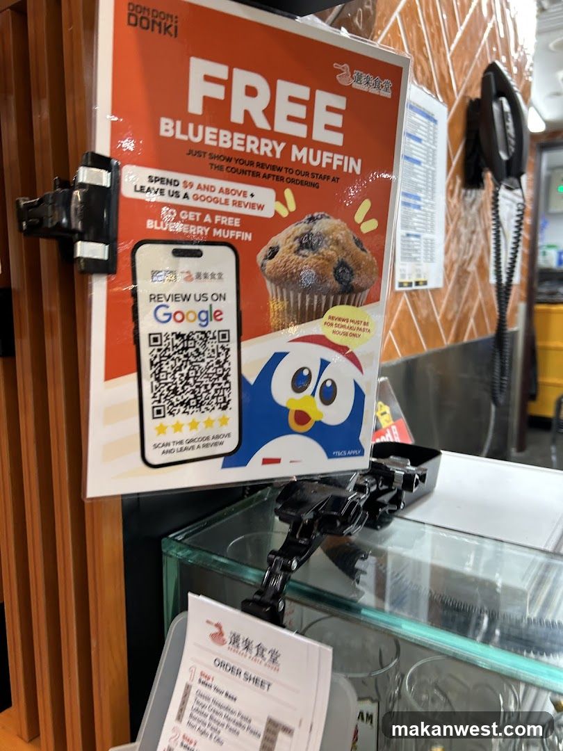 Free Blueberry Muffin Promotion