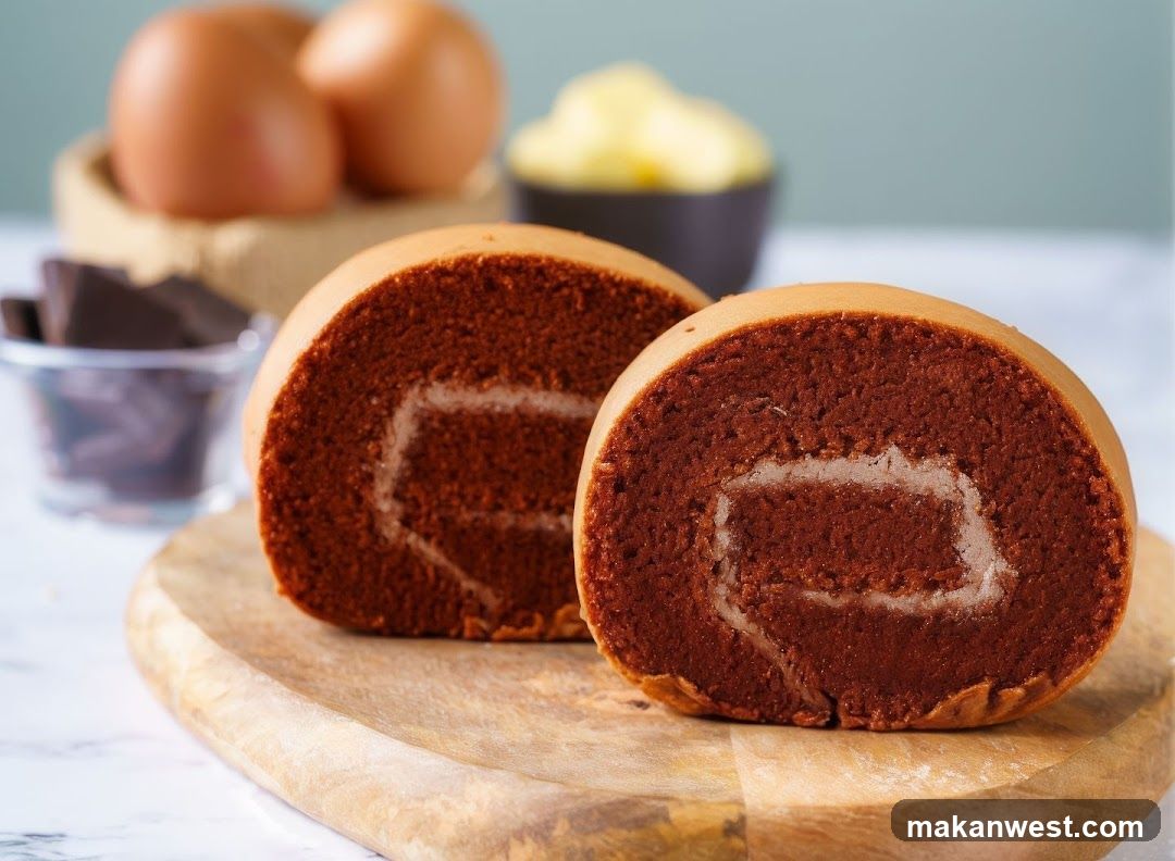 Chocolate Swiss Roll