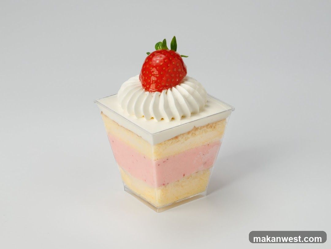Strawberry Mousse Parfait