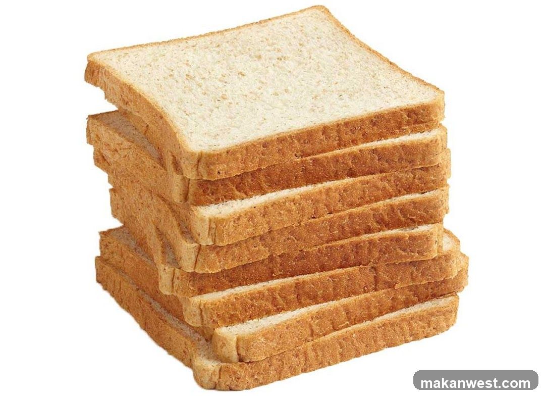 Stack of Bread Slices