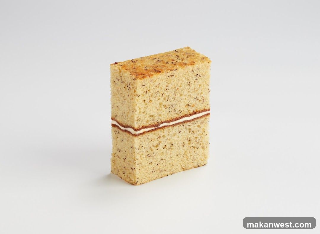 Slice of Banana Bread Cake