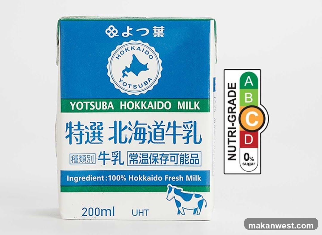 Yotsuba Hokkaido Milk Carton