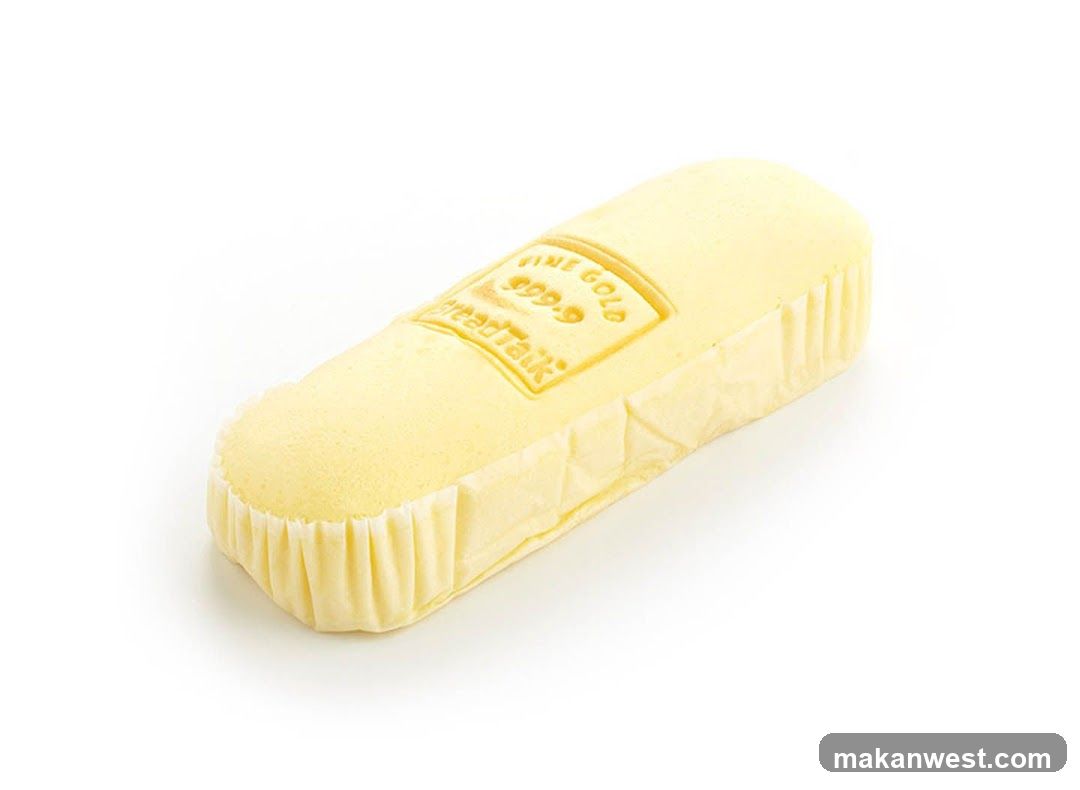Gold Bar Shaped Cake