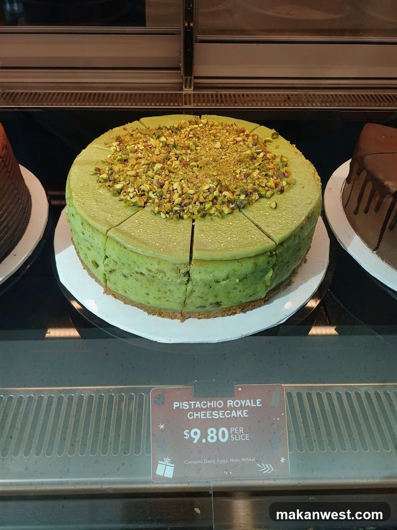 Pistachio Royale Cheesecake