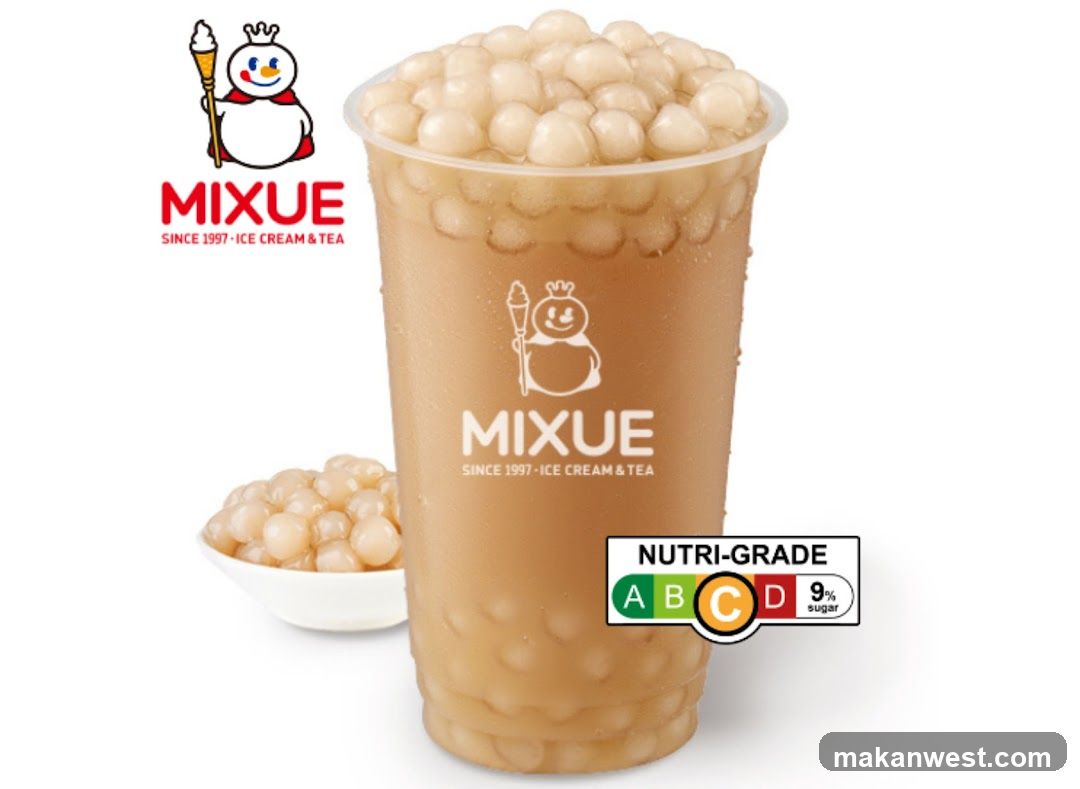 Mixue Drink with Tapioca Pearls
