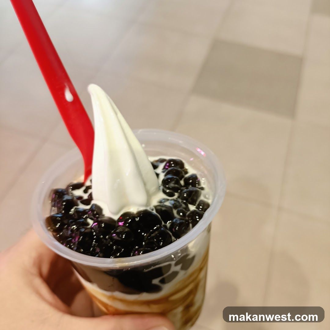 Soft Serve with Boba