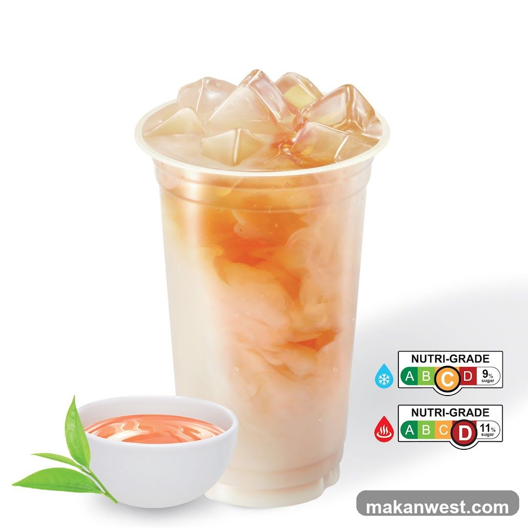Iced Tea with Nutri-Grade Labels