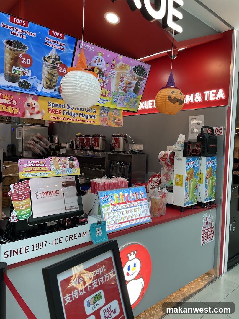 Mixue Ice Cream & Tea Shop Front