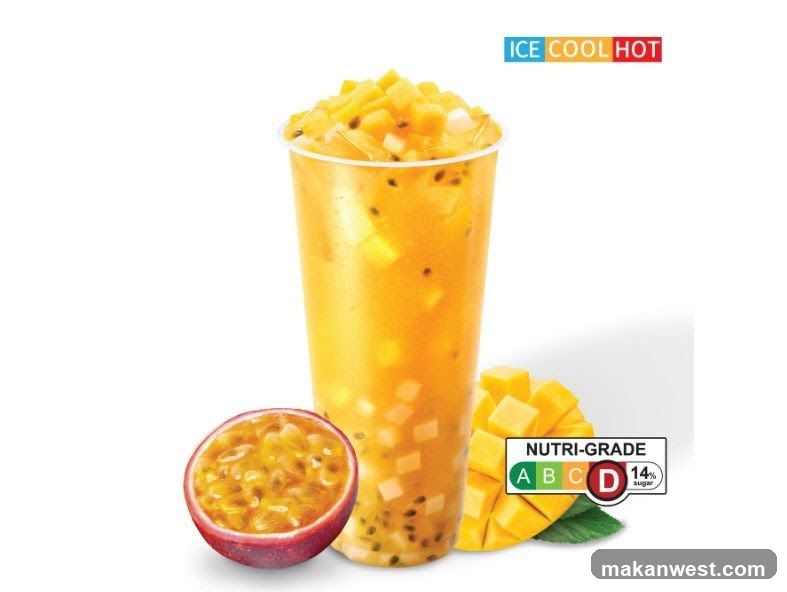 Mango Passion Fruit Drink