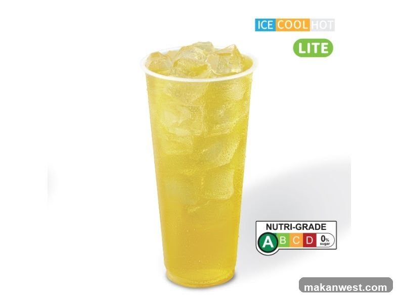 Yellow Drink with Ice
