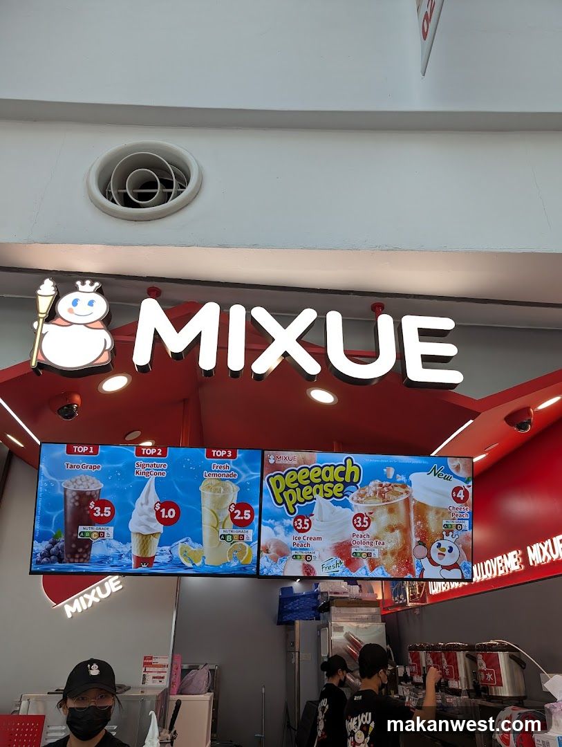 MIXUE Menu