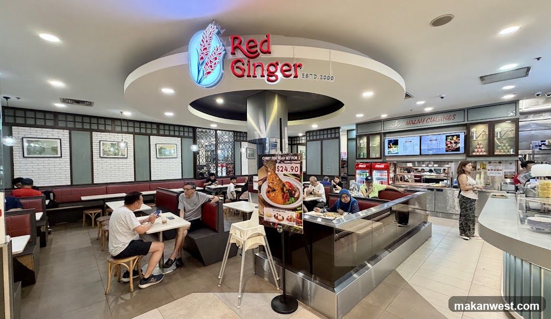 Red Ginger Restaurant Interior