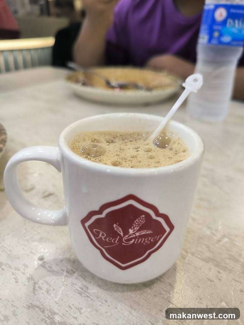 Coffee with Red Ginger logo