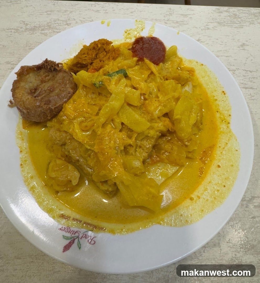 Curry Dish with Sides