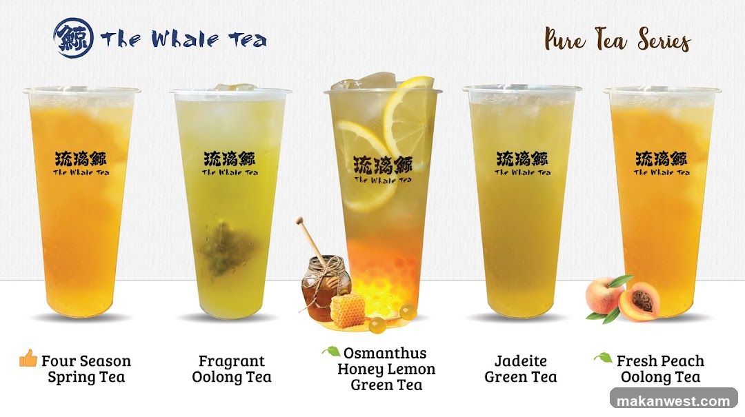 The Whale Tea Pure Tea Series