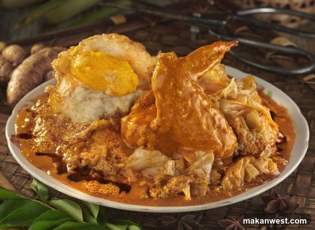 Curry Chicken with Fried Egg
