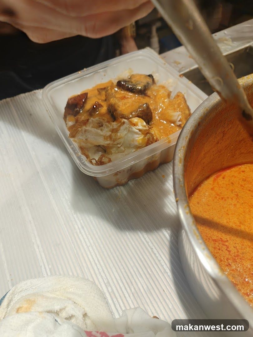 Curry Dish Being Prepared