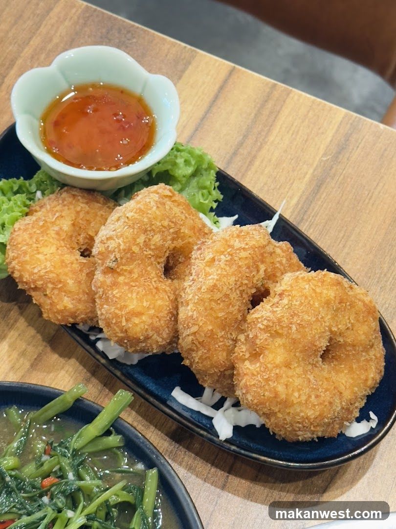 Fried Shrimp Patties with Sweet Chili Sauce
