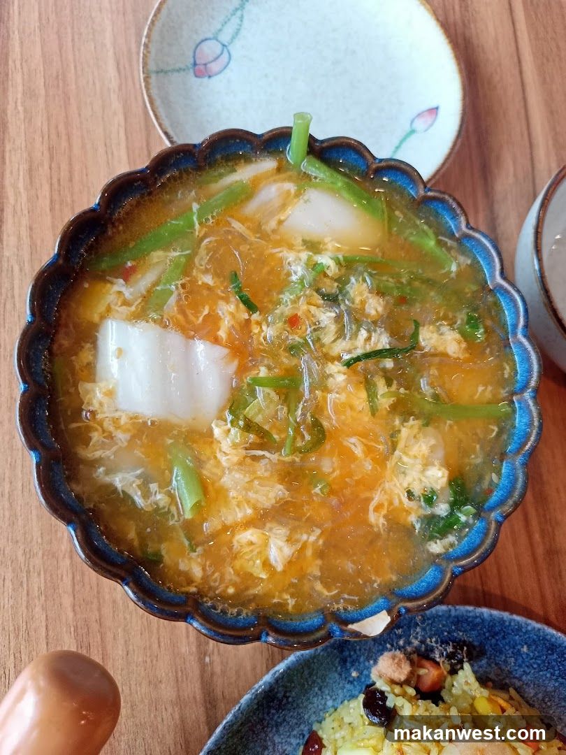 Soup with Tofu and Greens