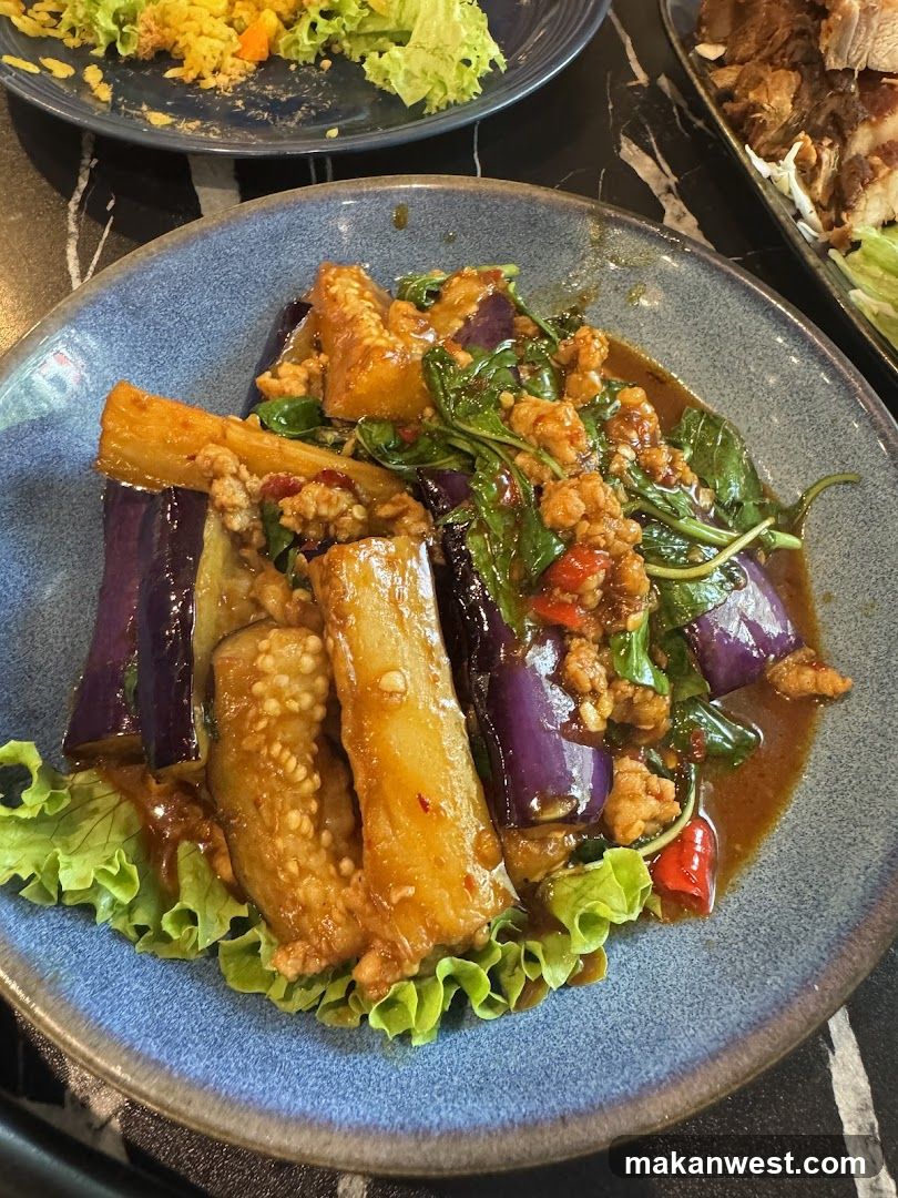 Stir-fried Eggplant with Minced Meat
