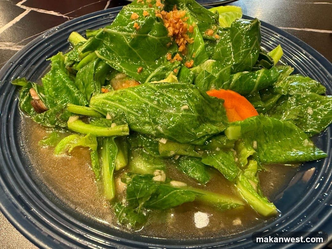 Stir-fried Greens with Garlic