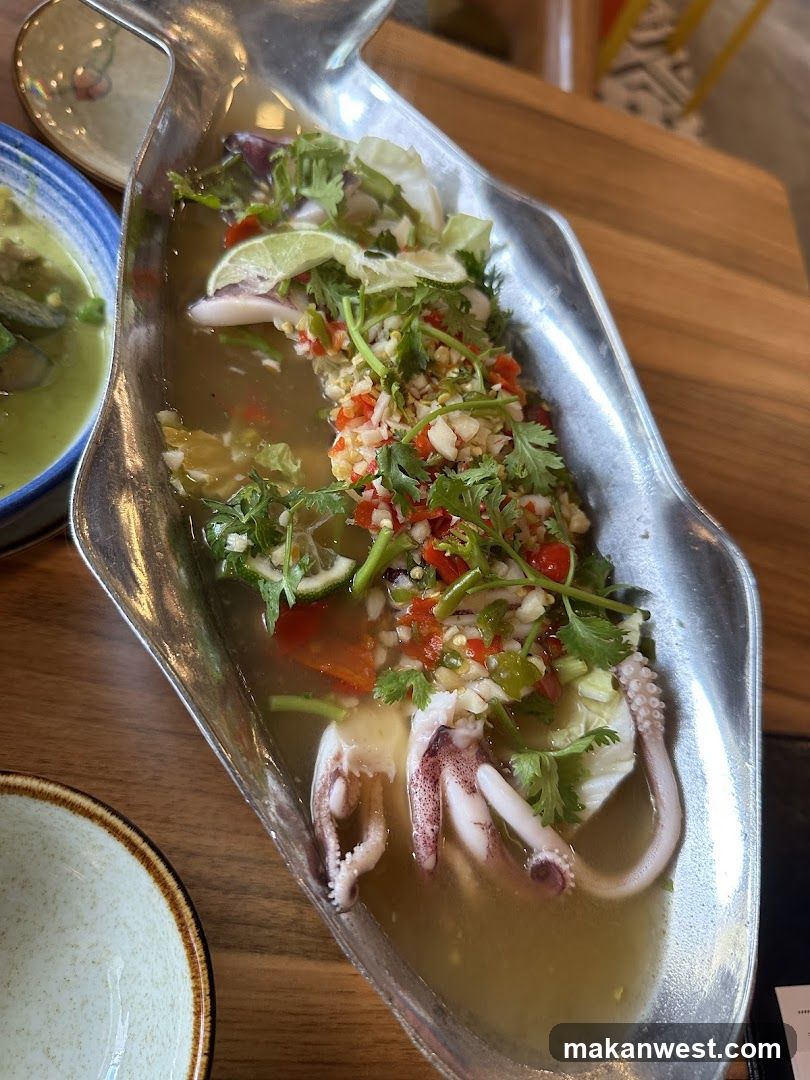 Spicy Squid Salad
