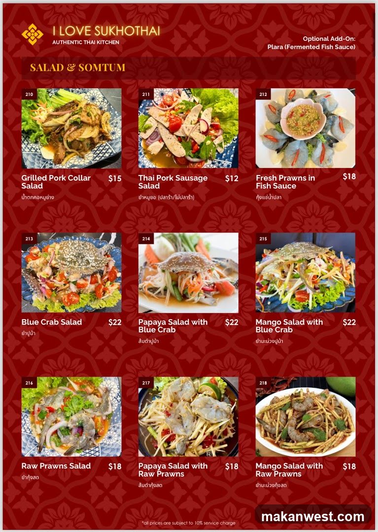 SALAD & SOMTUM