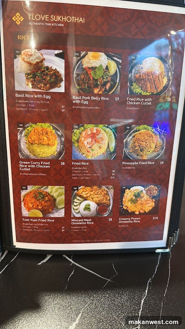 I LOVE SUKHOTHAI AUTHENTIC THAI KITCHEN