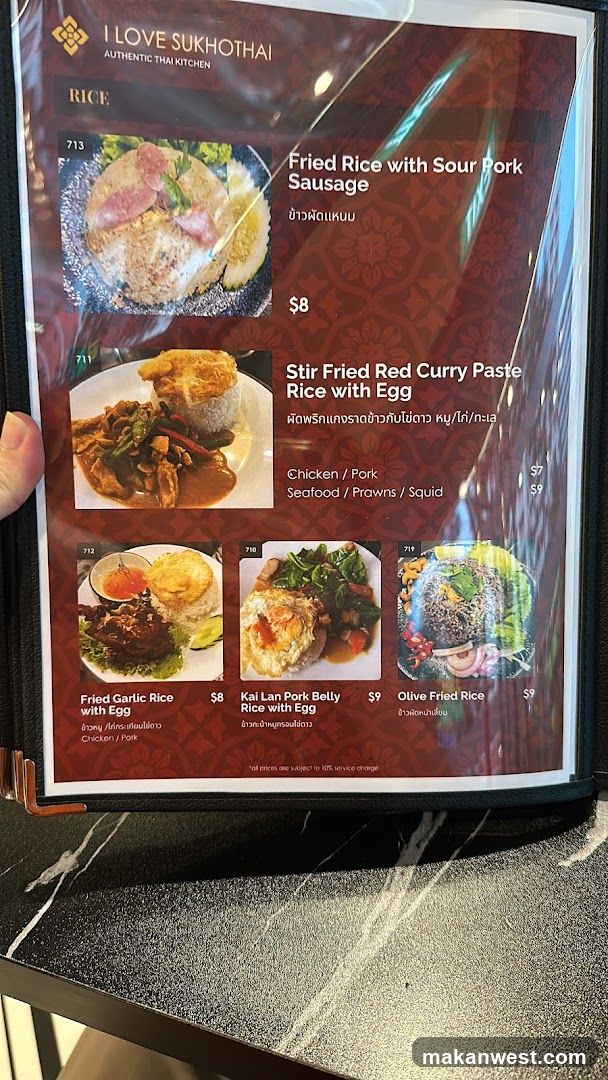 I LOVE SUKHOTHAI AUTHENTIC THAI KITCHEN