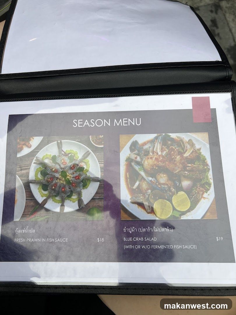 SEASON MENU