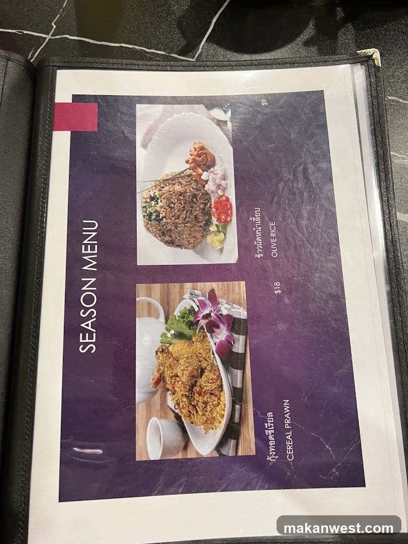 SEASON MENU
