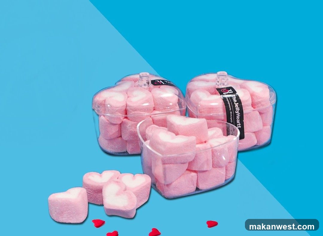 Heart-shaped Marshmallows