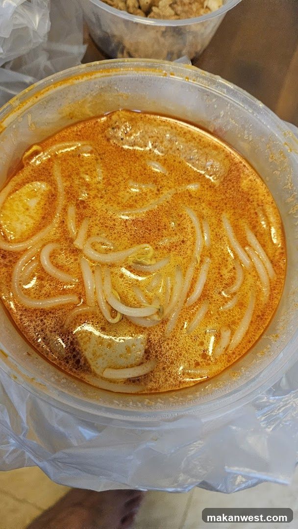 Laksa in a Takeaway Container
