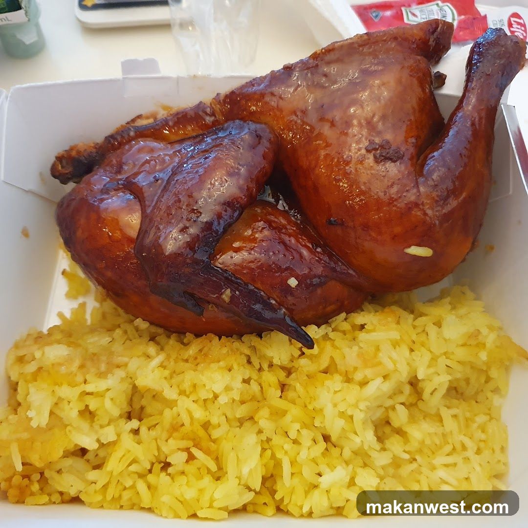 Roasted Chicken with Rice