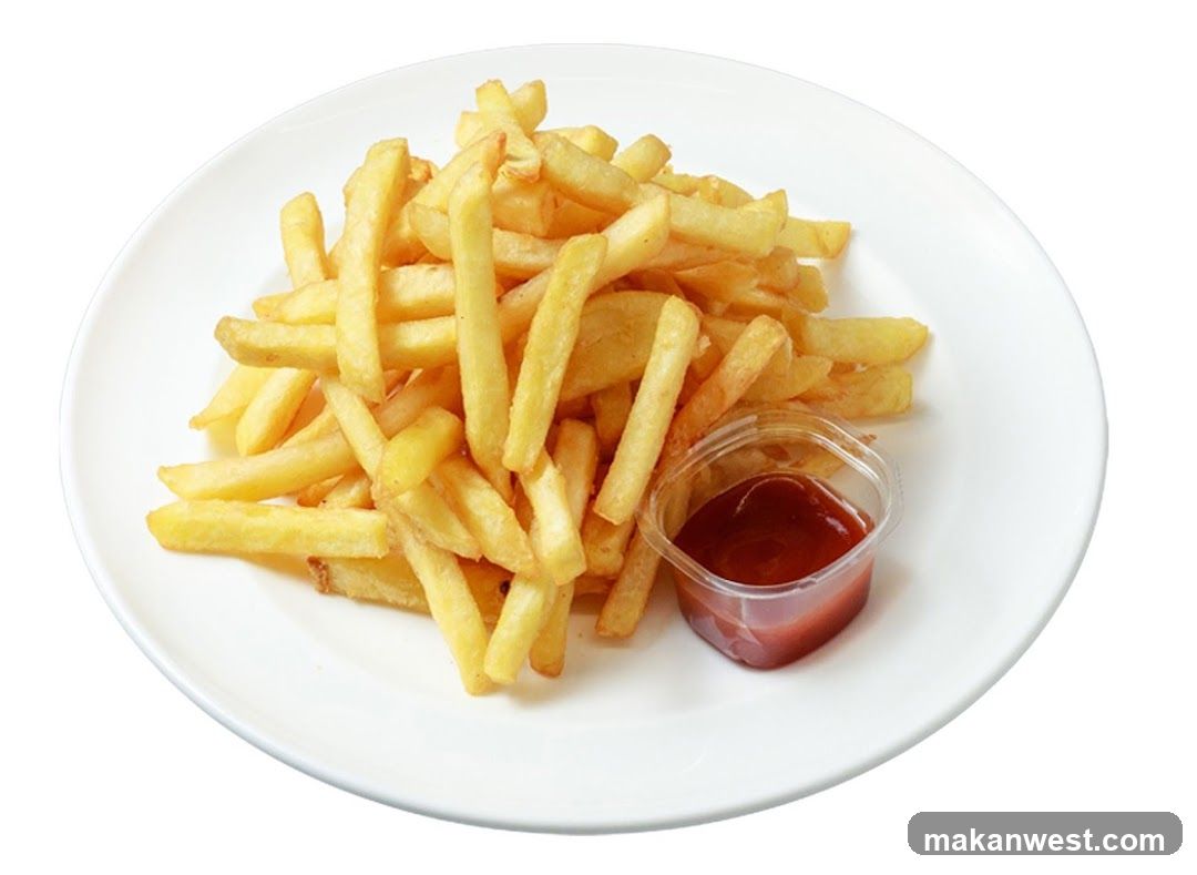 French Fries with Ketchup
