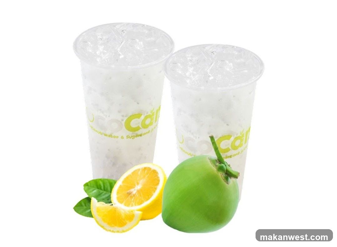 Coconut Water and Sugarcane Juice Drinks