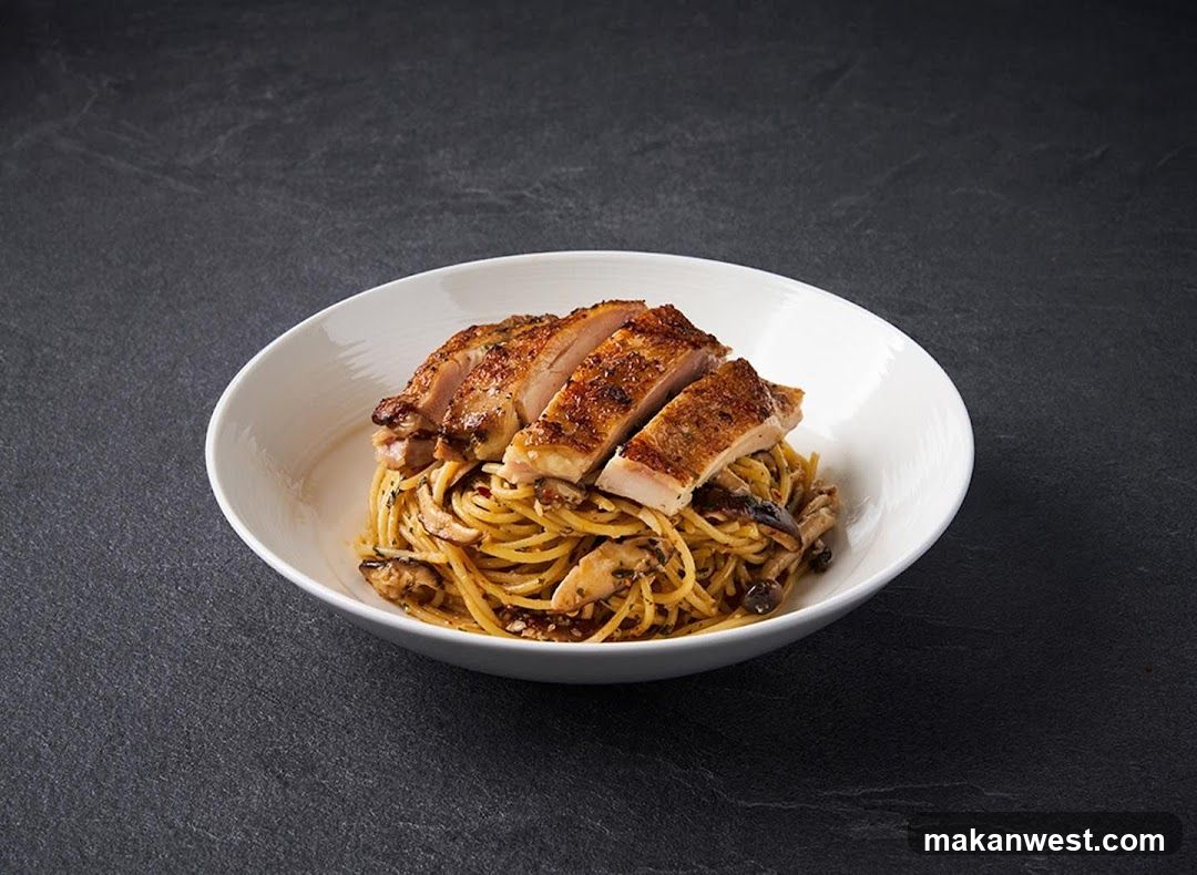 Chicken and Mushroom Pasta