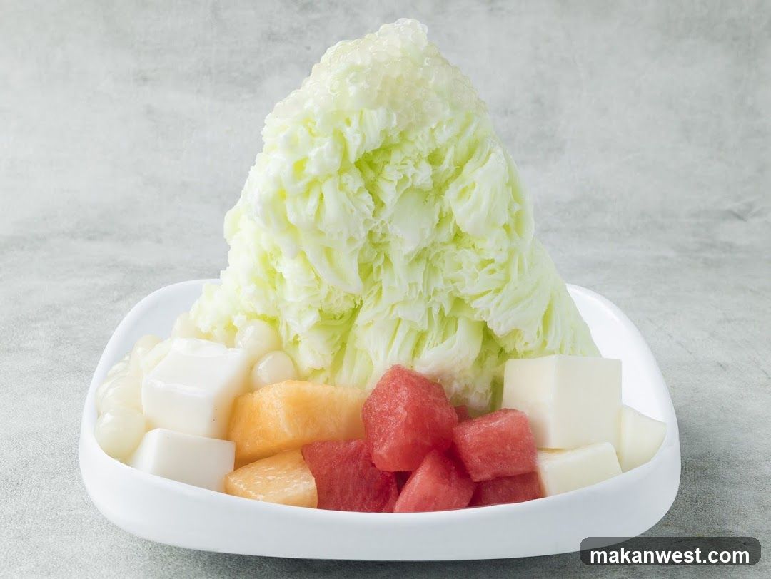 Shaved Ice Dessert