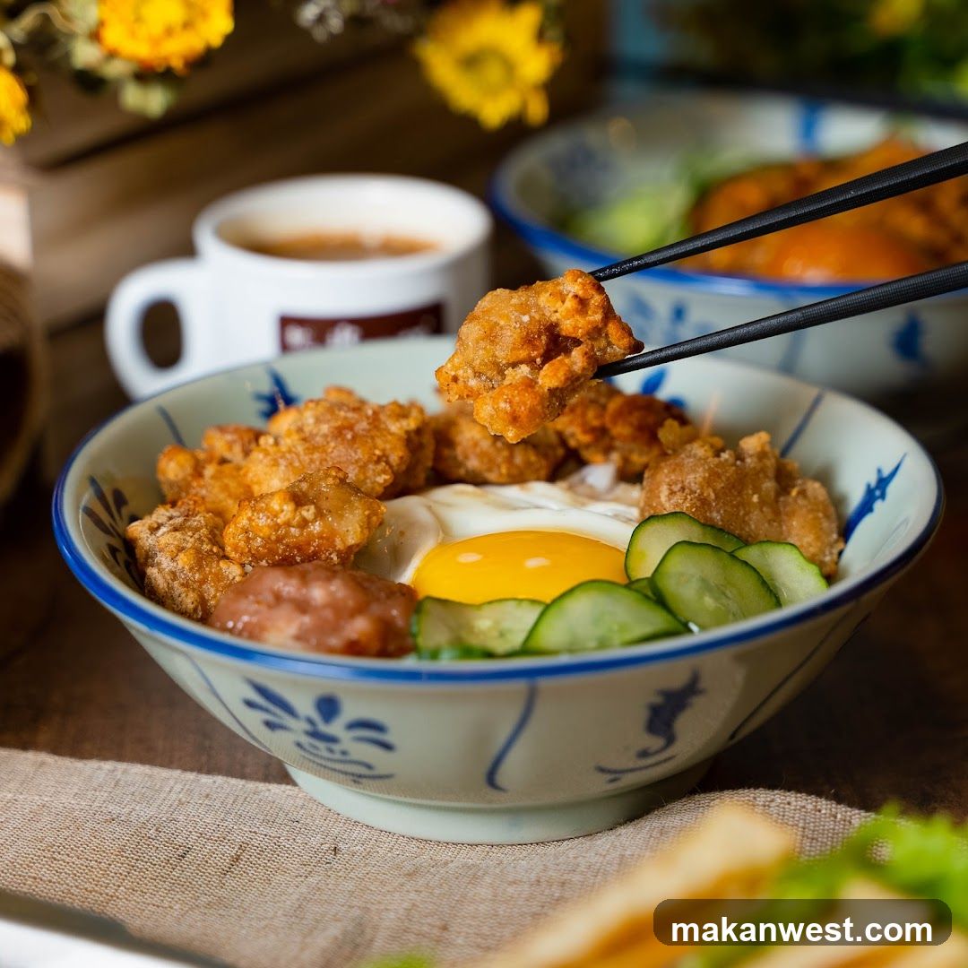 Fried Chicken Rice Bowl