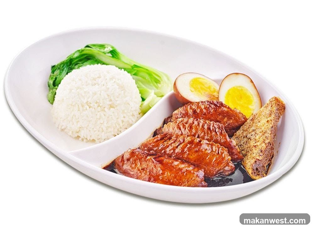Braised Chicken Wings with Rice