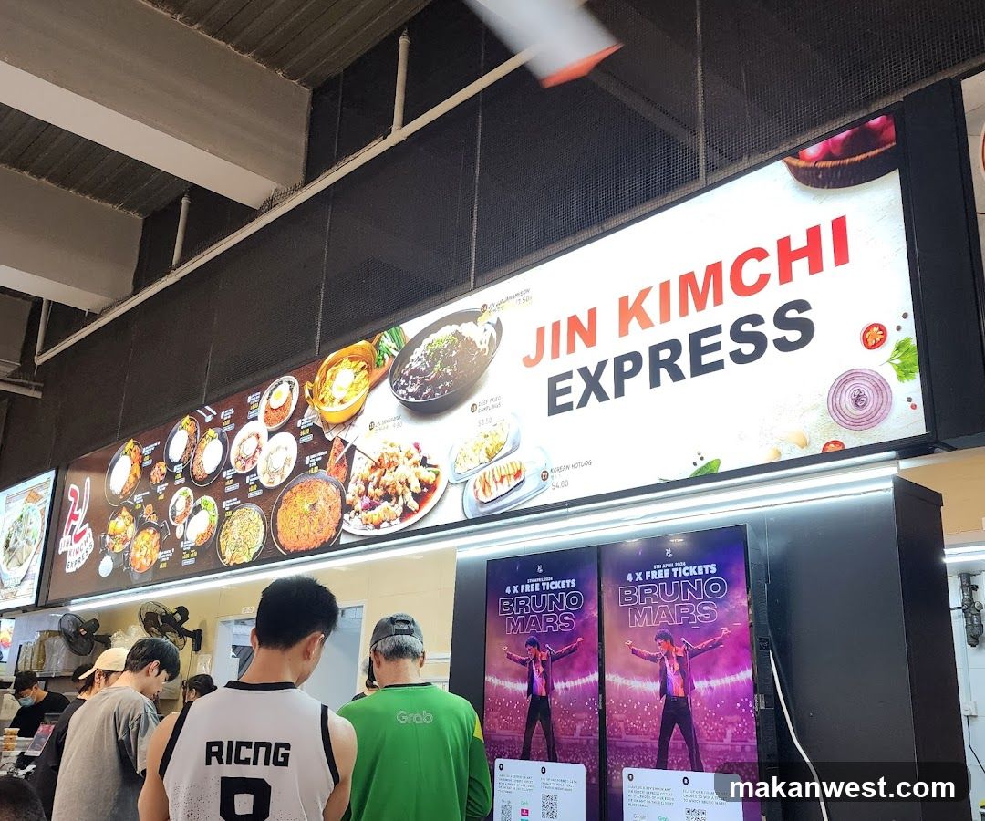 Jin Kimchi Express Menu
