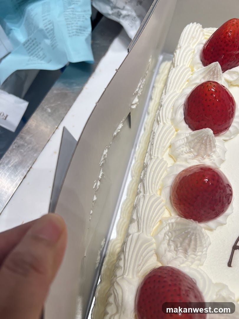 Cake with Strawberries