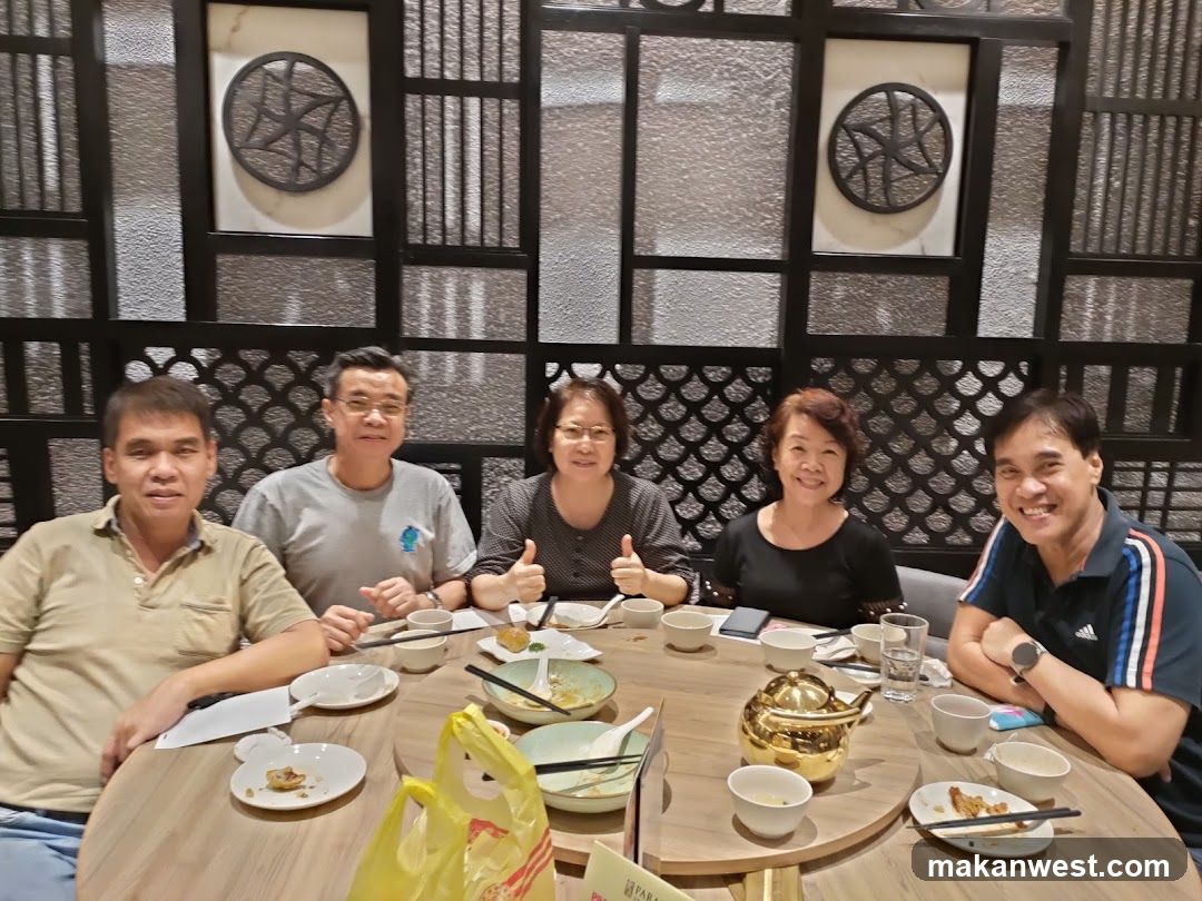 Group of people dining